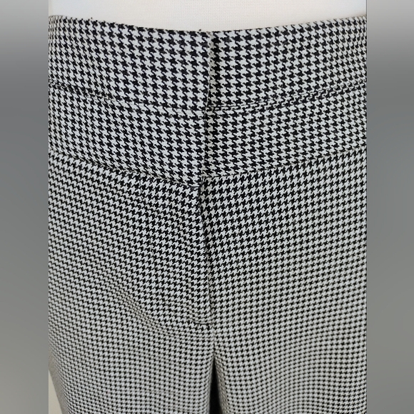Ann Taylor Loft Original Dress Pants Size 10 Houndstooth Mid Rise Office Career - Picture 8 of 16